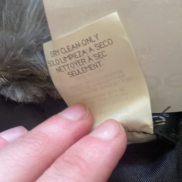 NWT Bebe Rabbit Fur Natural Color Vest - Picture 5 of 8